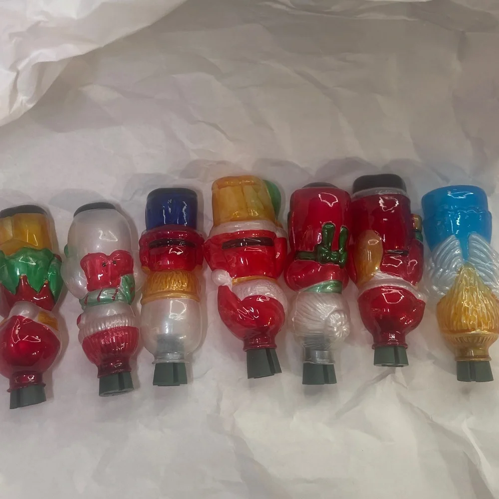 Avon Holiday Ornaments Set - Red, Green, Blue, Gold - Picture 7 of 12